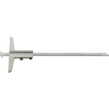 Depth caliper gauge with turned measurement surfaces type 4079